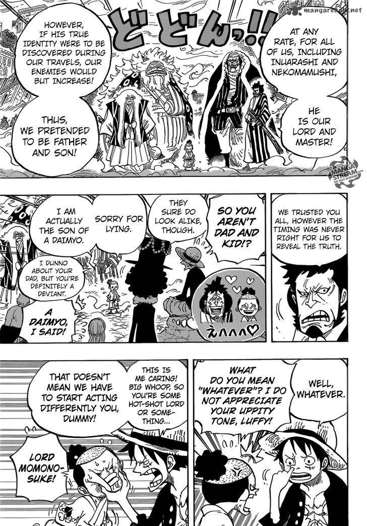 One Piece Chapter 817 — page 9