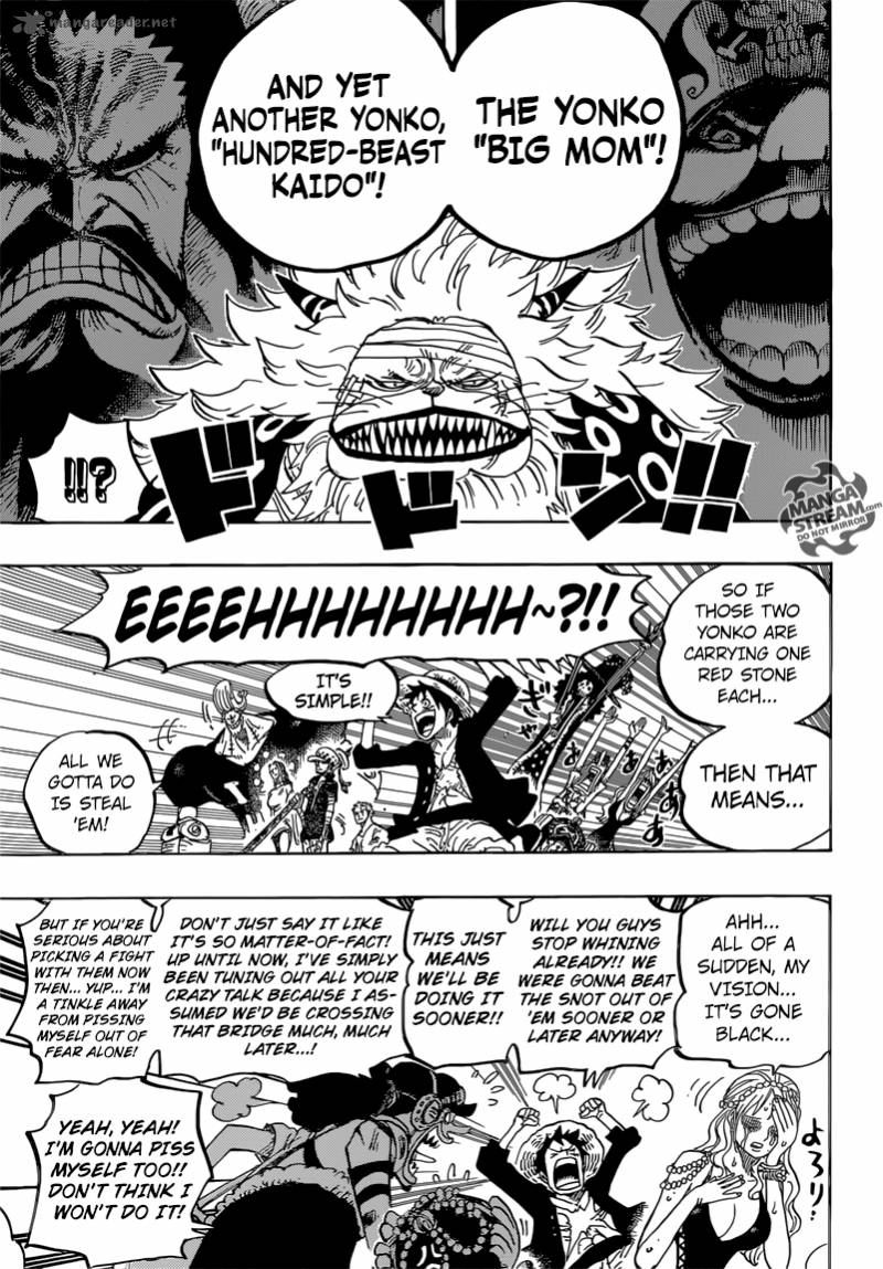 One Piece Chapter 818 — page 9