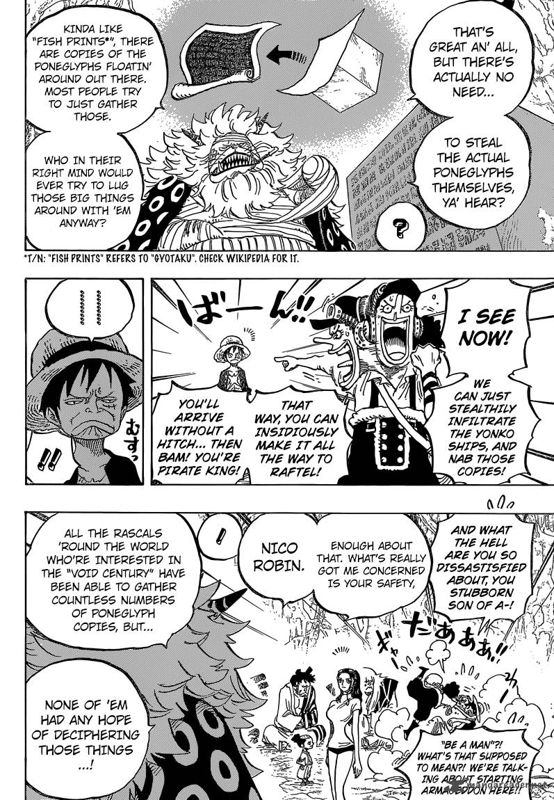 One Piece Chapter 818 — page 10