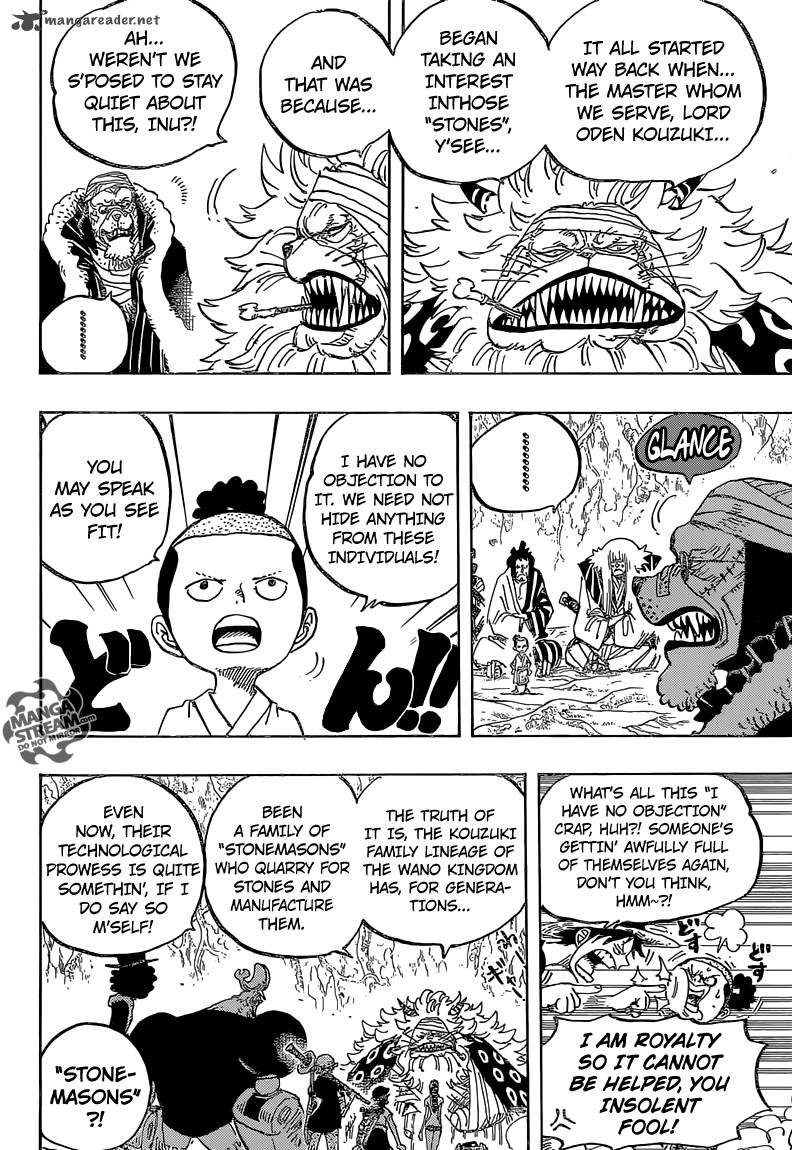 One Piece Chapter 818 — page 12