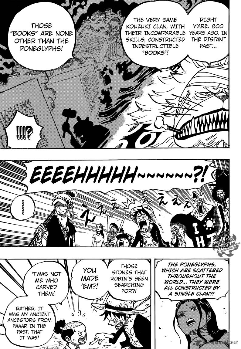 One Piece Chapter 818 — page 13