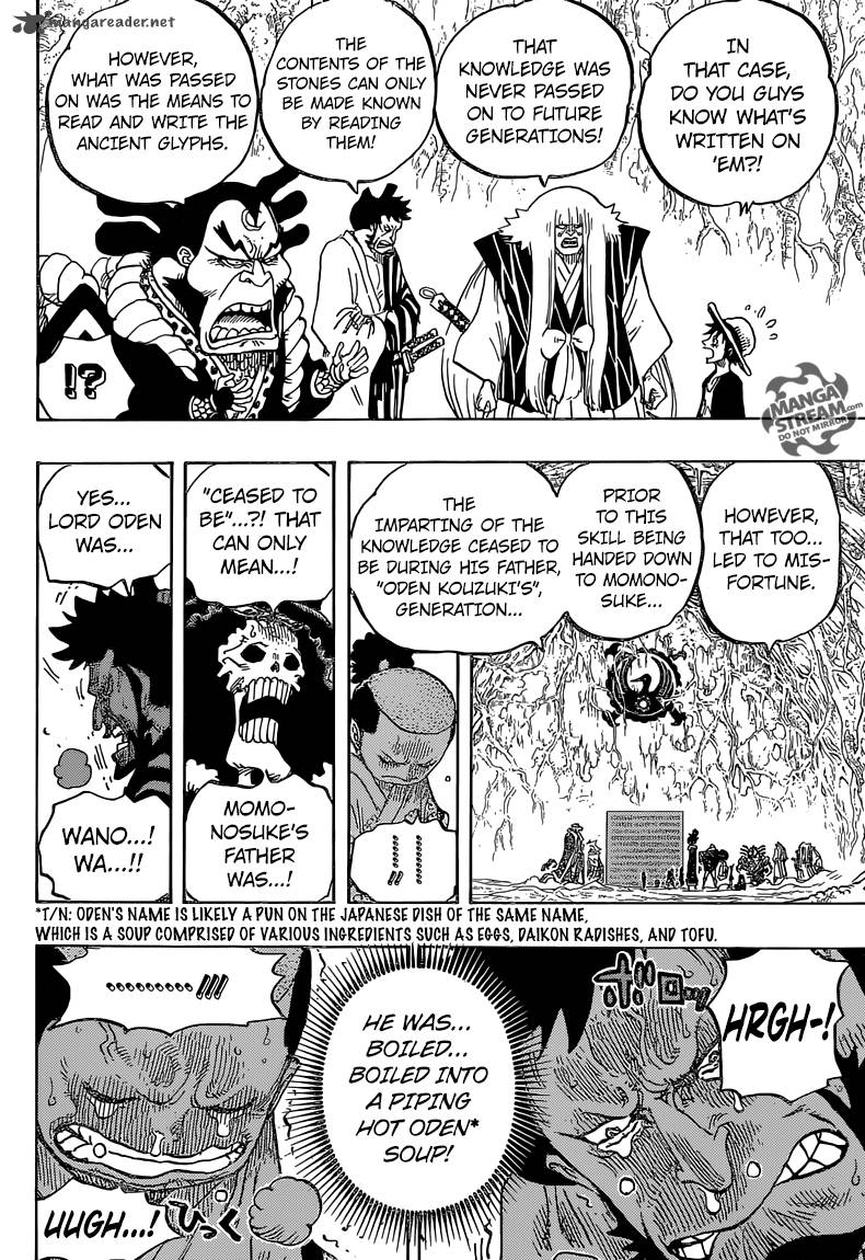 One Piece Chapter 818 — page 14