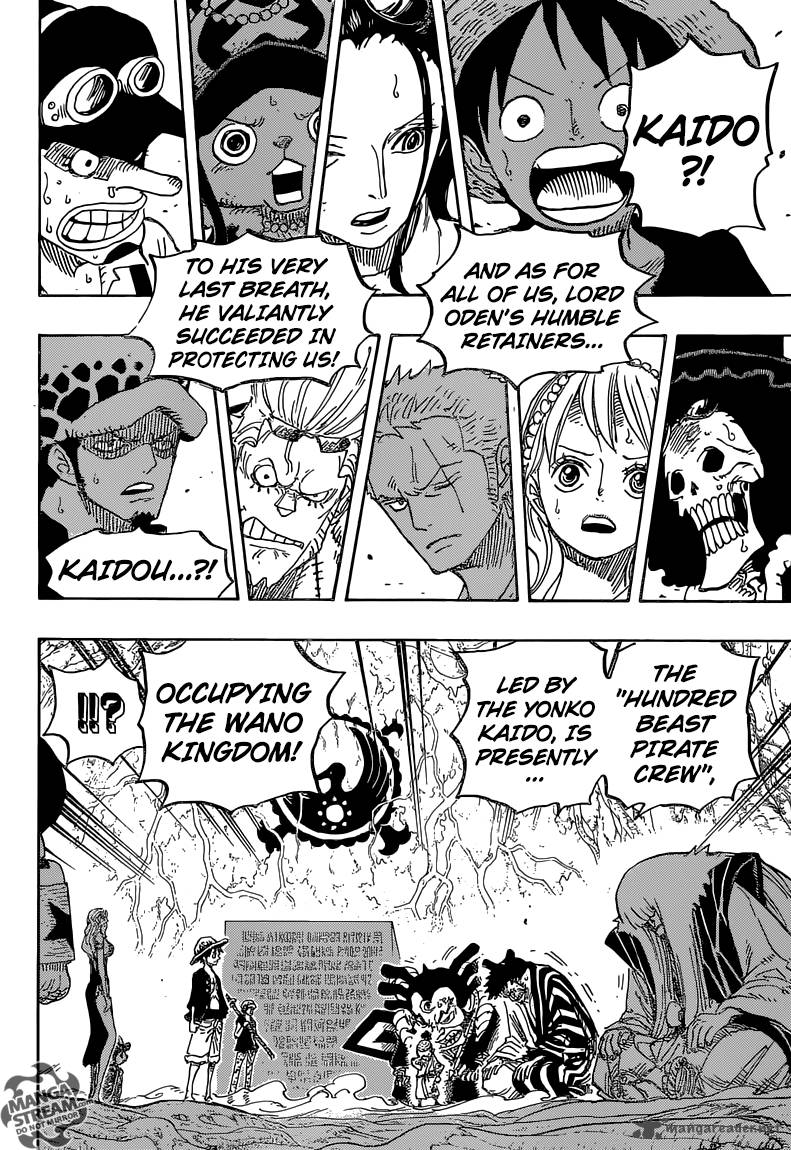 One Piece Chapter 818 — page 16