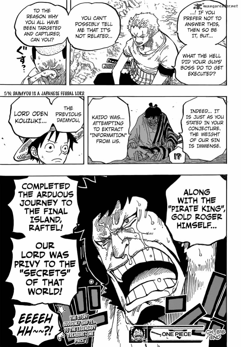 One Piece Chapter 818 — page 17