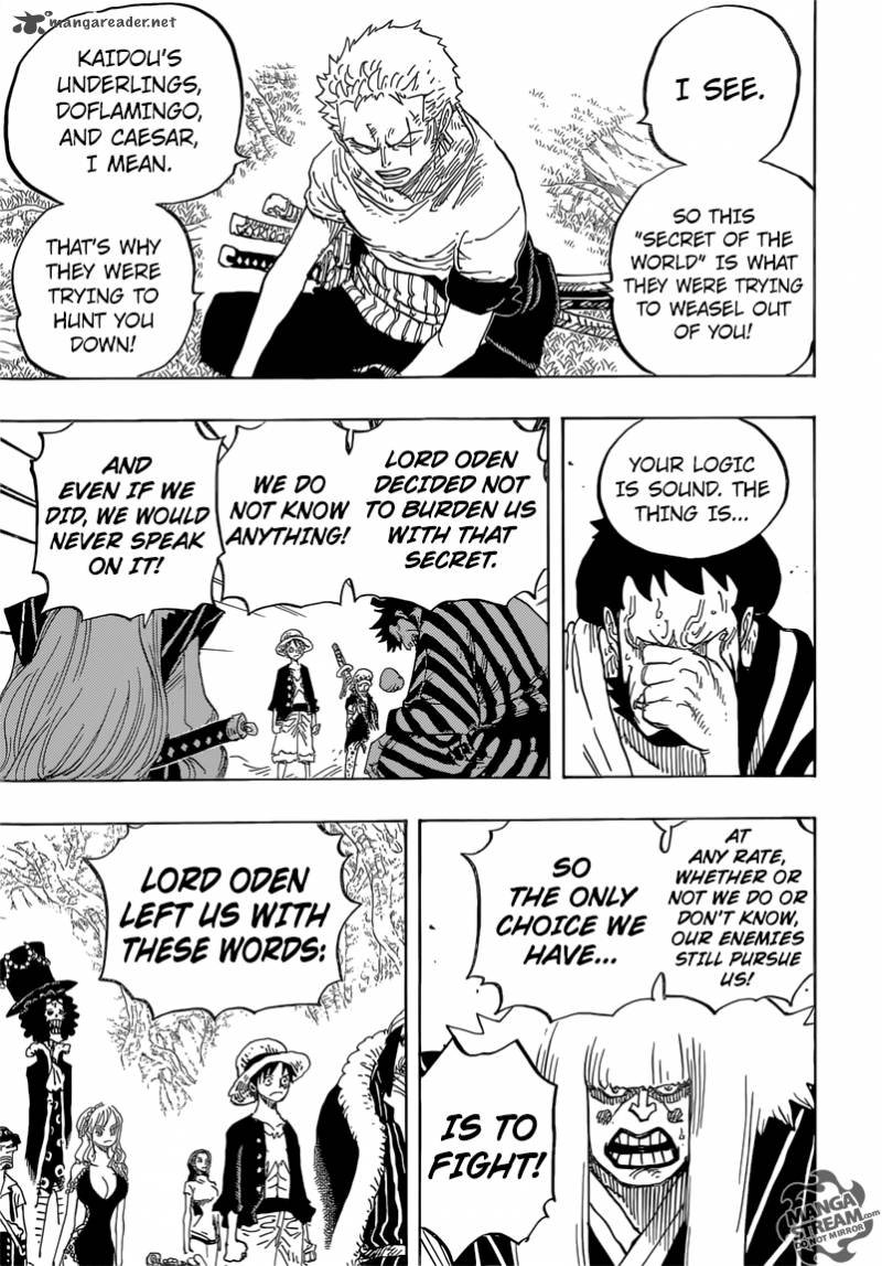 One Piece Chapter 819 — page 5