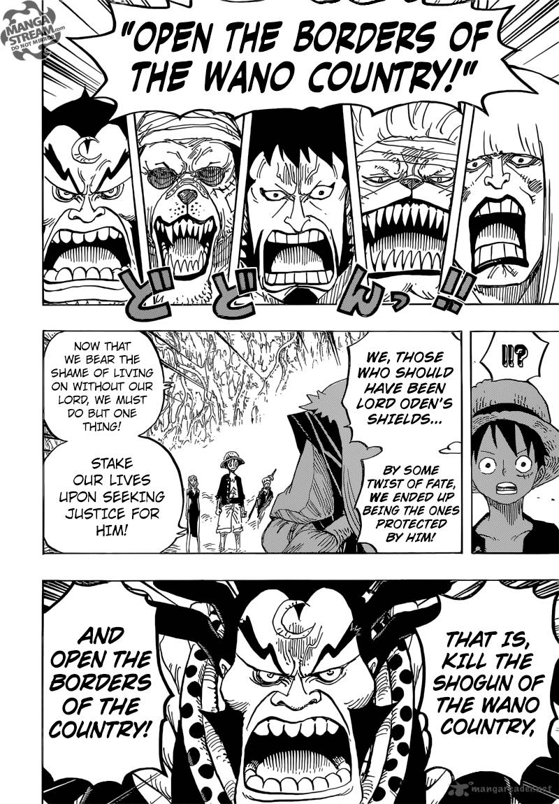 One Piece Chapter 819 — page 6