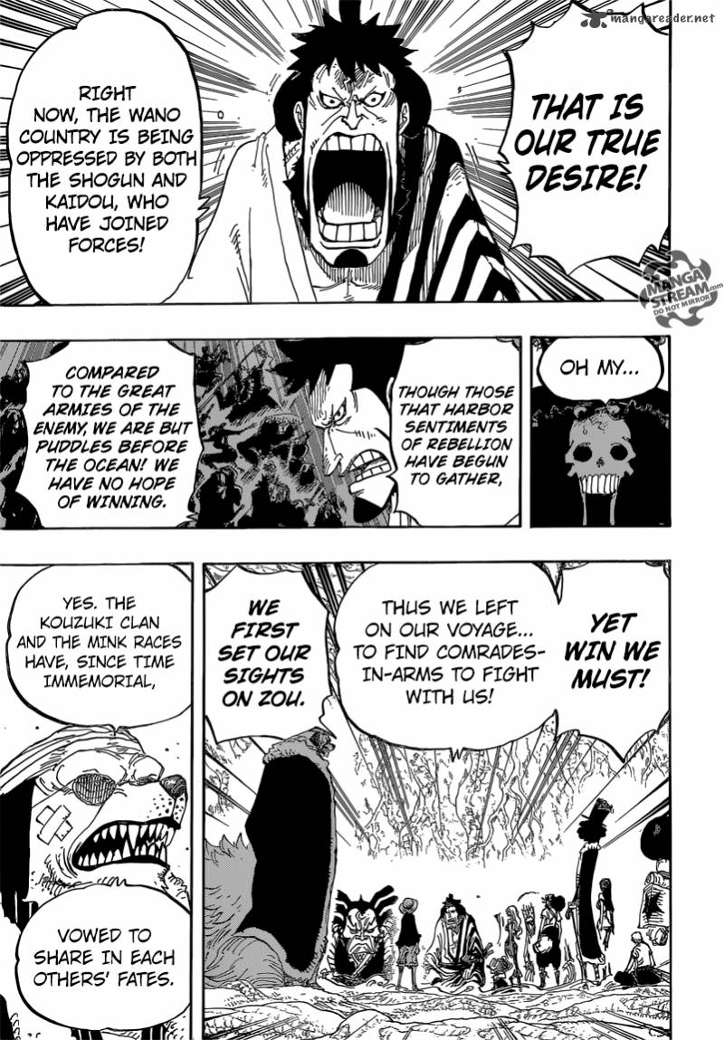 One Piece Chapter 819 — page 7