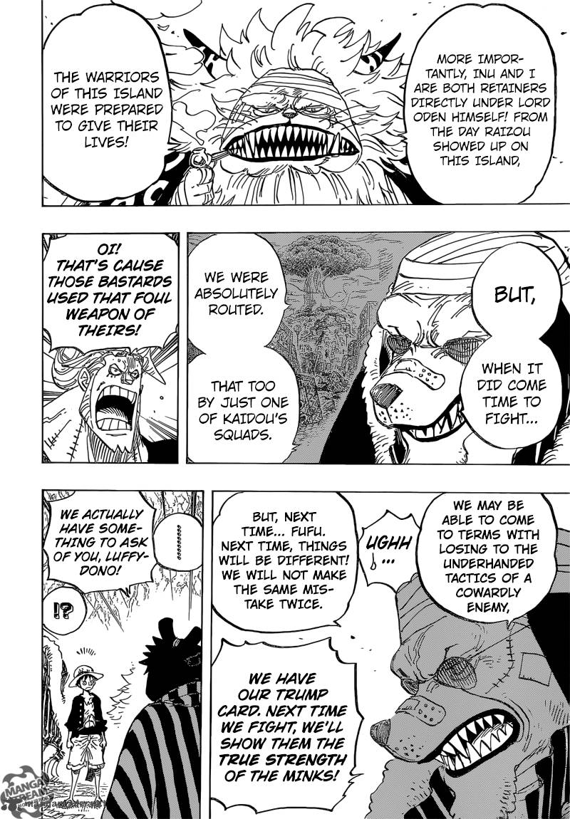 One Piece Chapter 819 — page 8