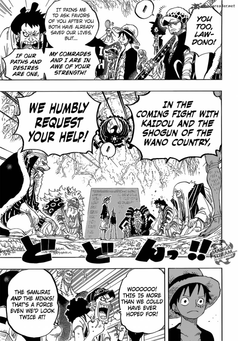One Piece Chapter 819 — page 9