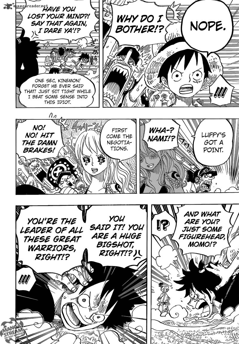 One Piece Chapter 819 — page 10