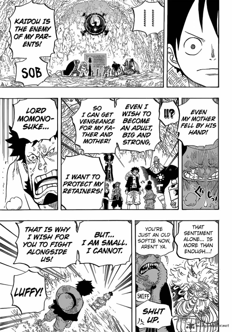 One Piece Chapter 819 — page 13