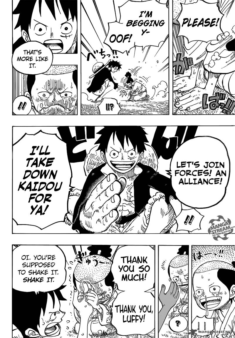 One Piece Chapter 819 — page 14