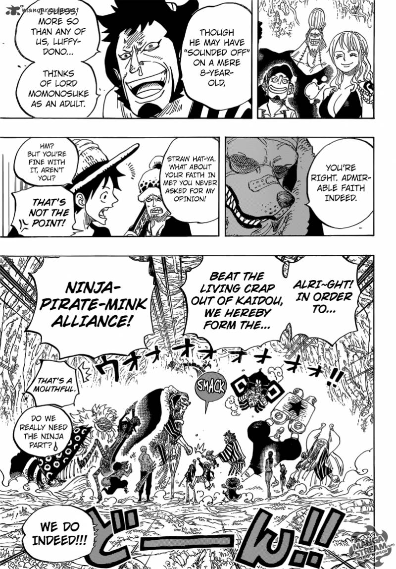 One Piece Chapter 819 — page 15