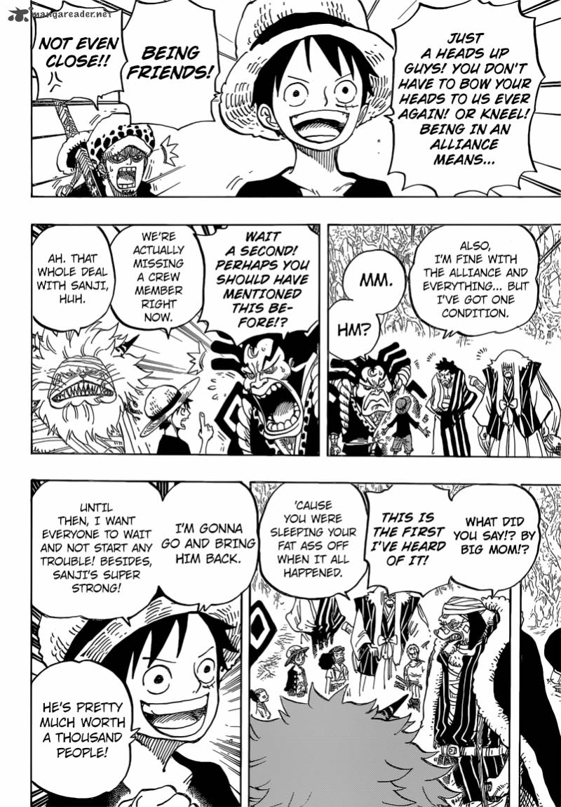One Piece Chapter 819 — page 16