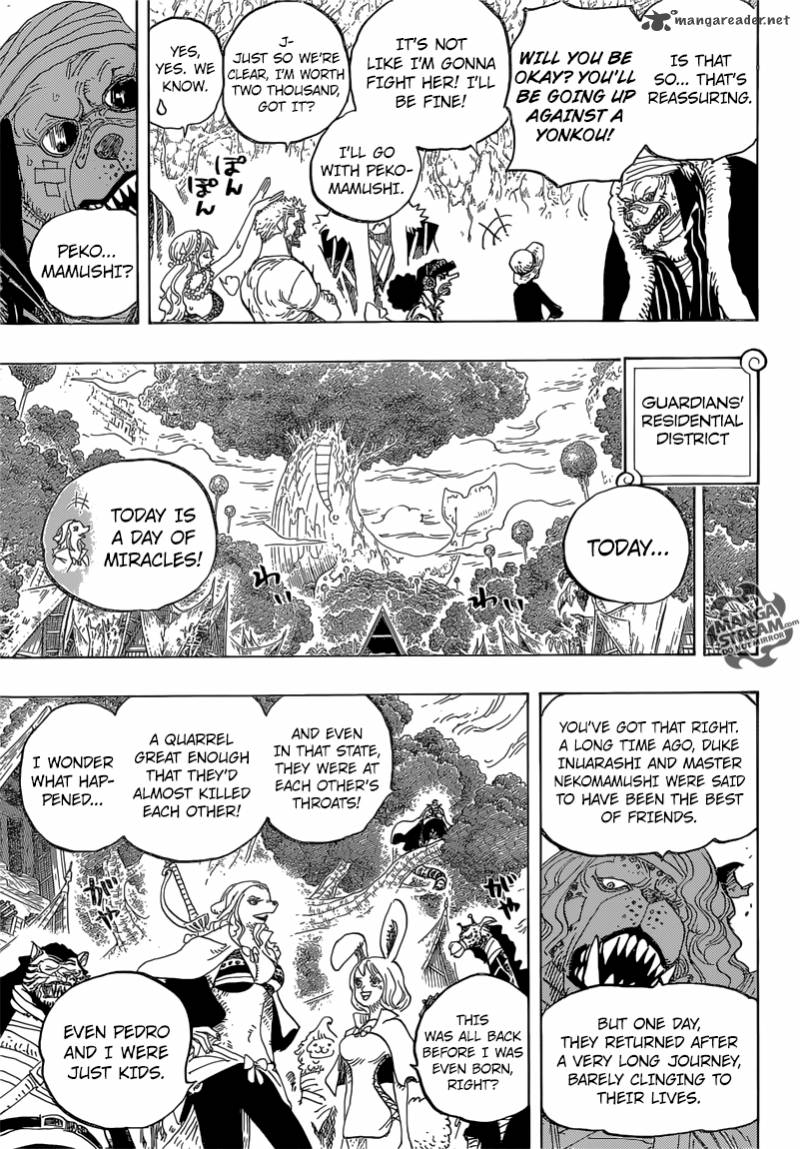 One Piece Chapter 819 — page 17
