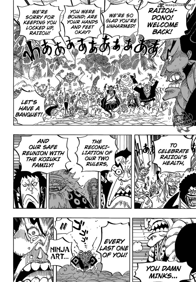 One Piece Chapter 820 — page 16