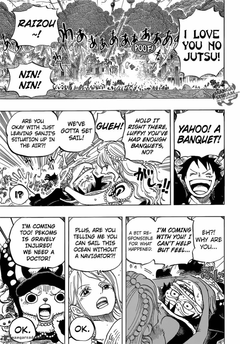 One Piece Chapter 820 — page 17
