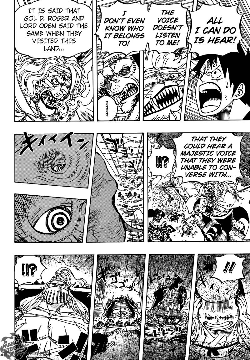 One Piece Chapter 821 — page 10
