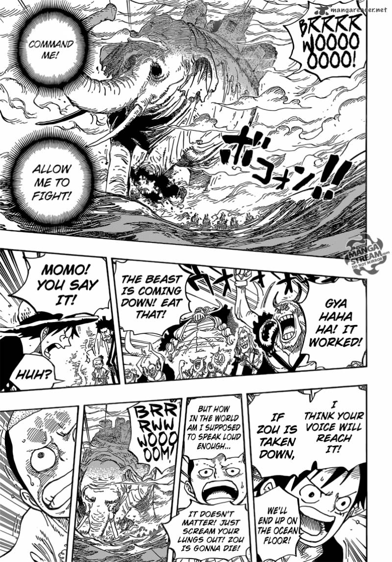 One Piece Chapter 821 — page 13