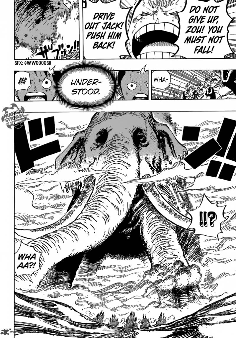 One Piece Chapter 821 — page 14