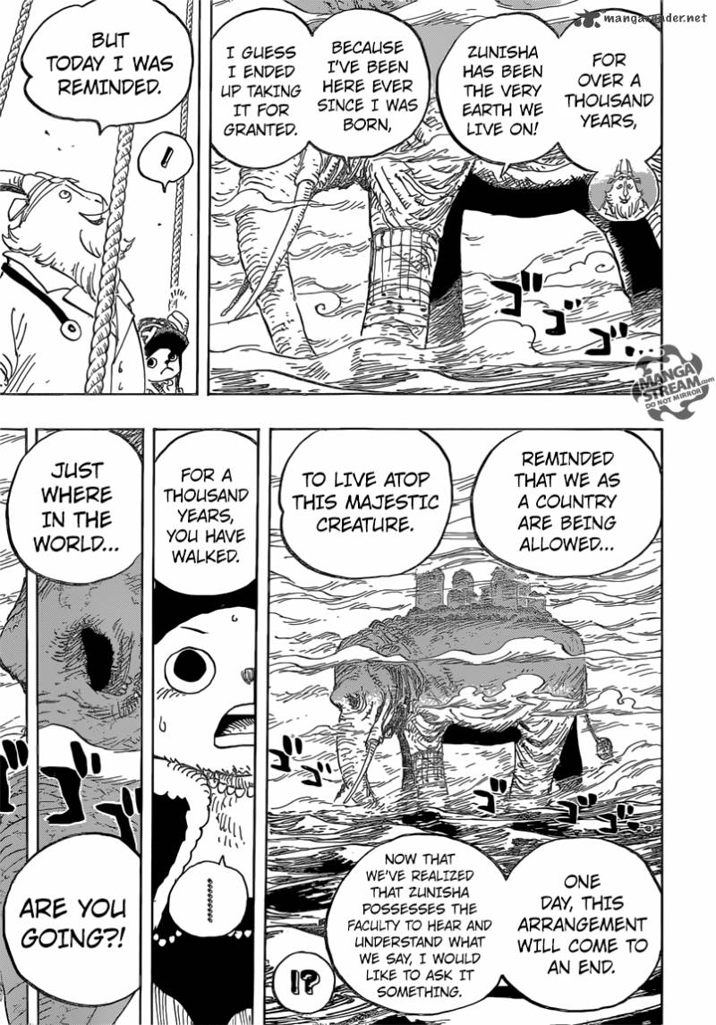 One Piece Chapter 822 — page 5