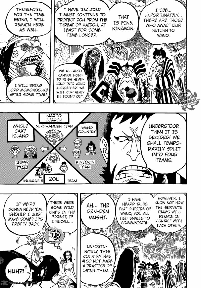 One Piece Chapter 822 — page 7