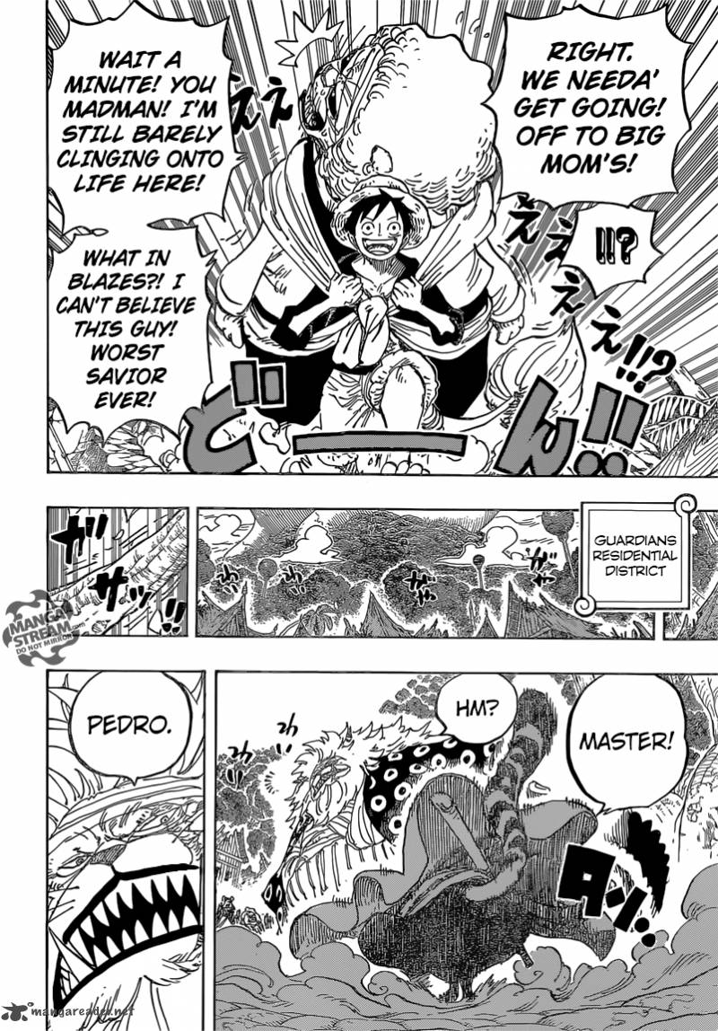 One Piece Chapter 822 — page 10