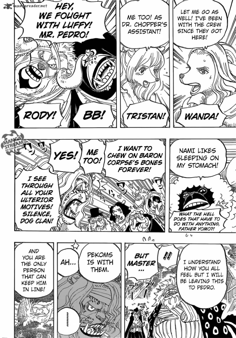 One Piece Chapter 822 — page 12