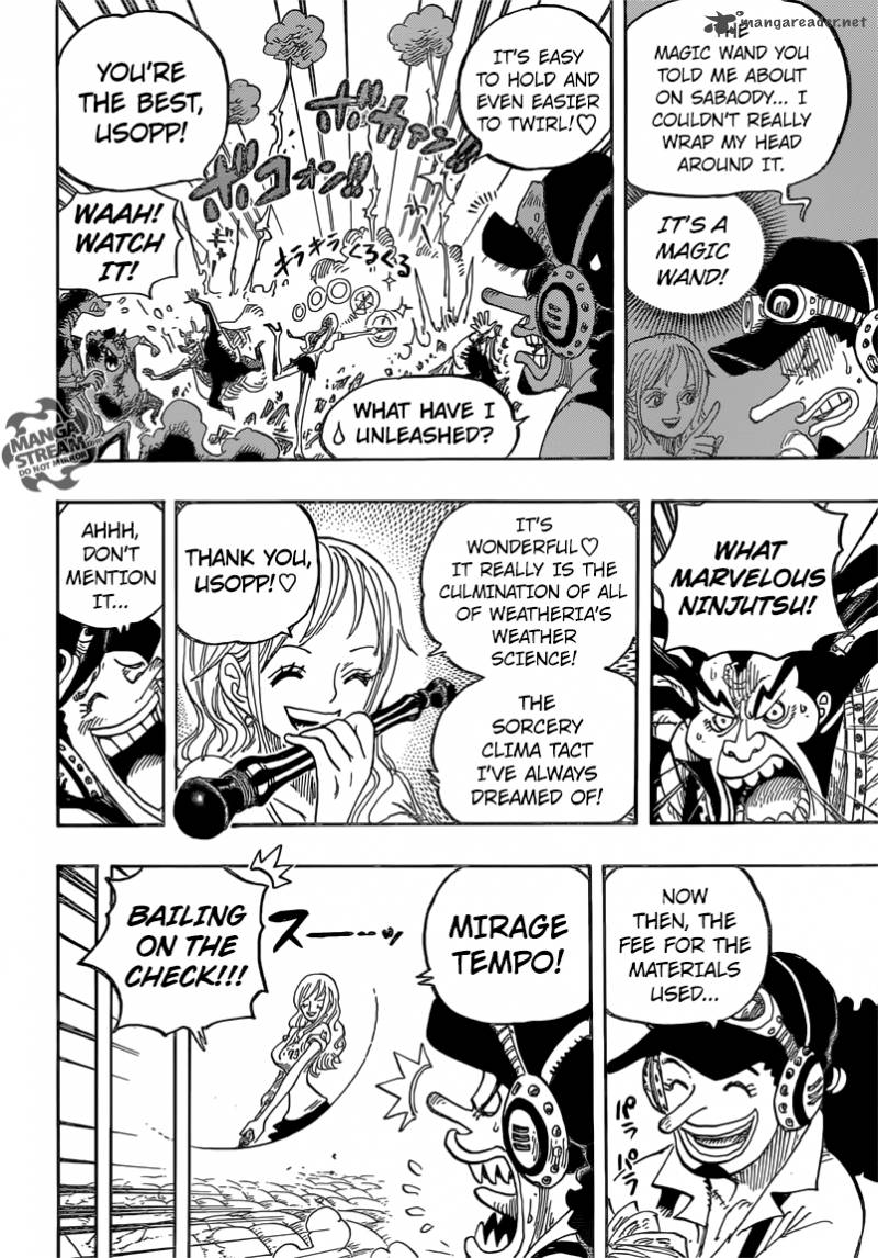 One Piece Chapter 822 — page 14