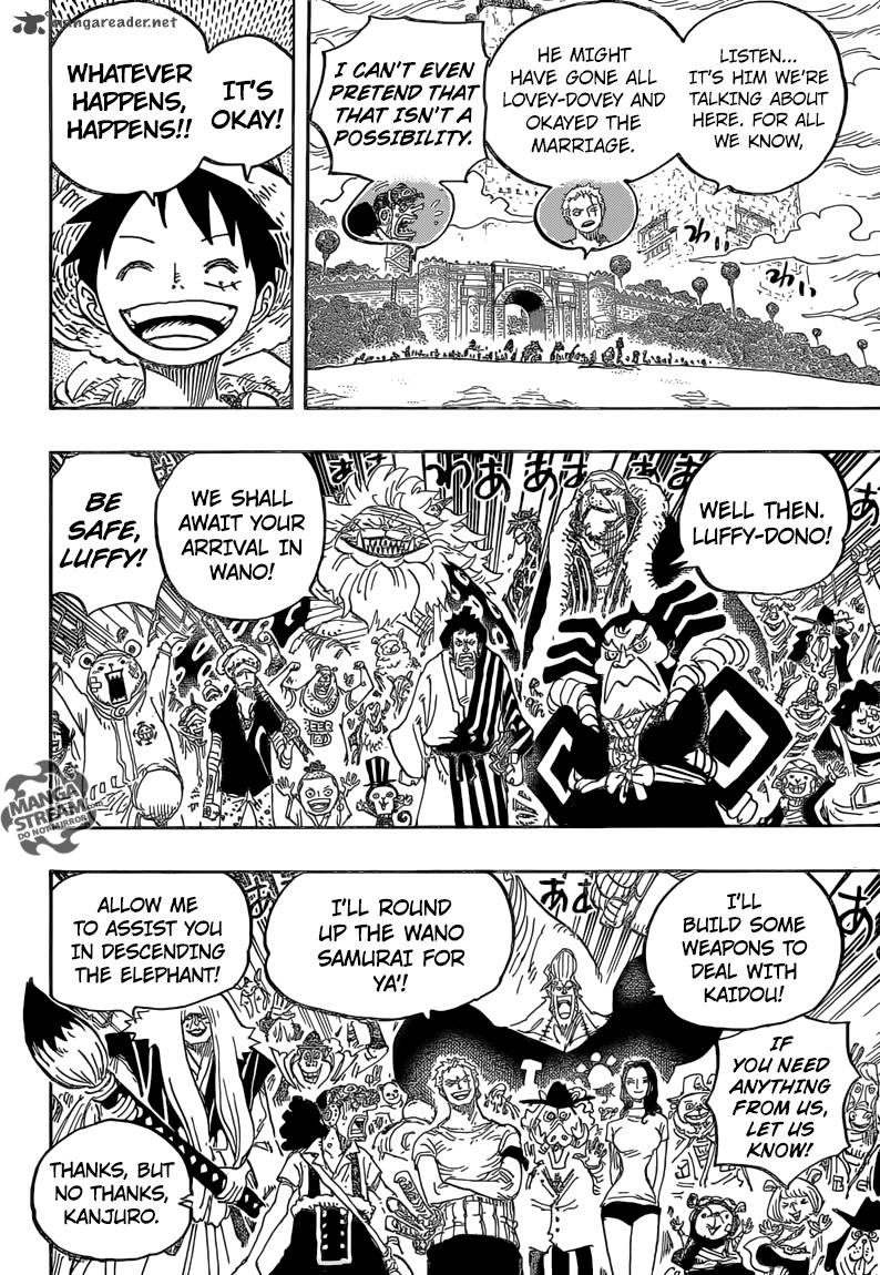 One Piece Chapter 822 — page 16