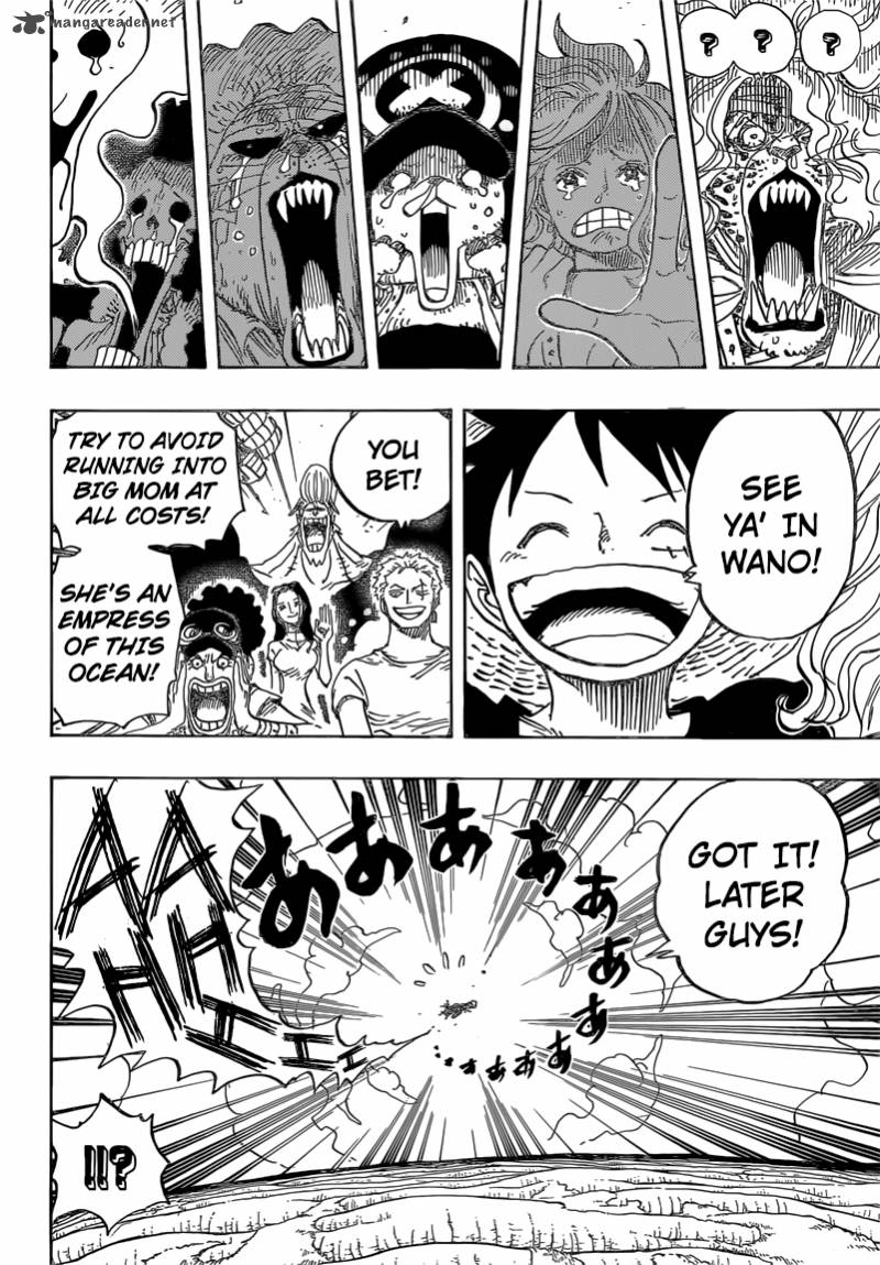 One Piece Chapter 822 — page 18
