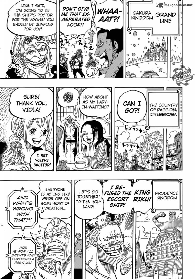 One Piece Chapter 823 — page 11