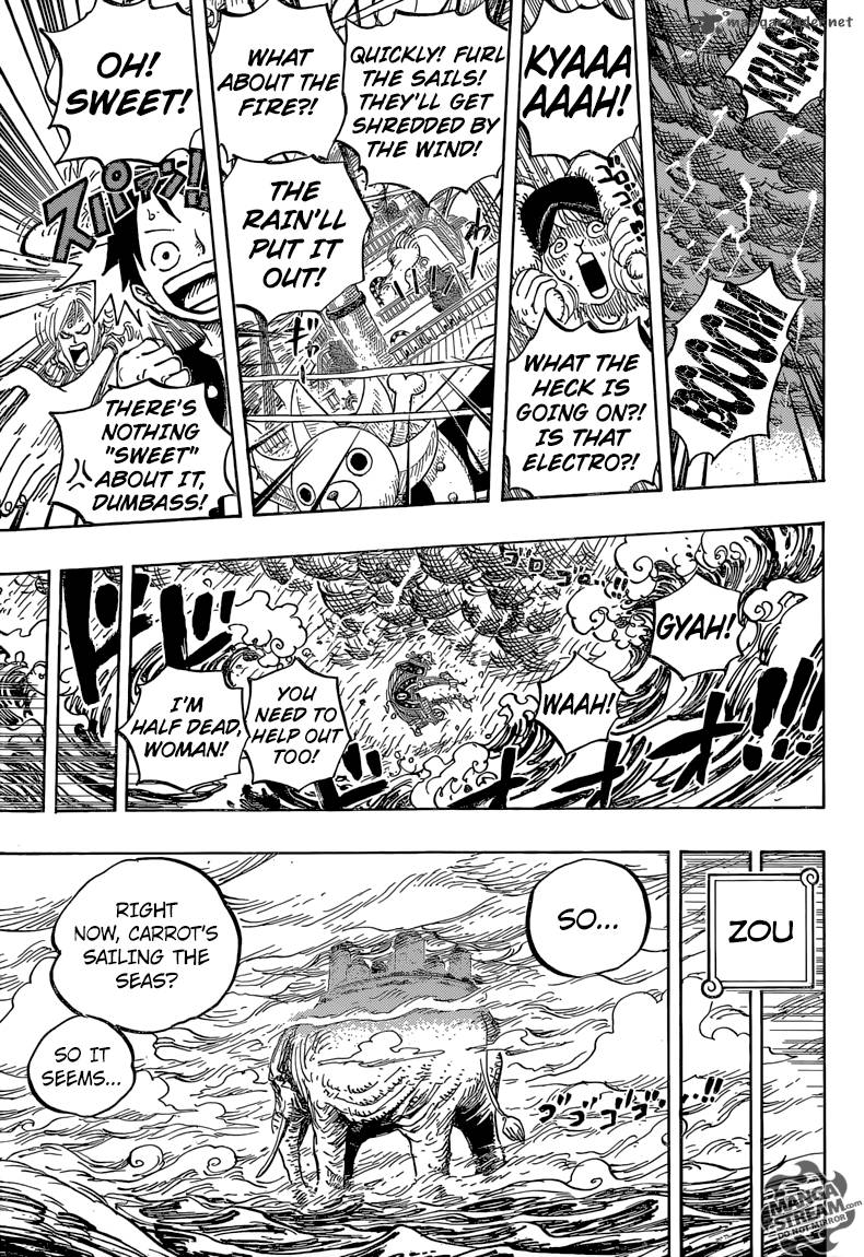 One Piece Chapter 824 — page 8