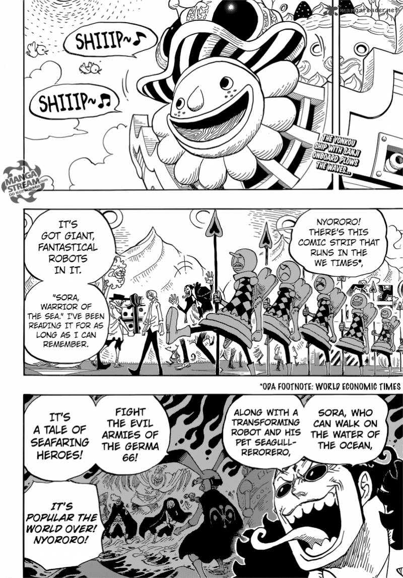 One Piece Chapter 825 — page 4