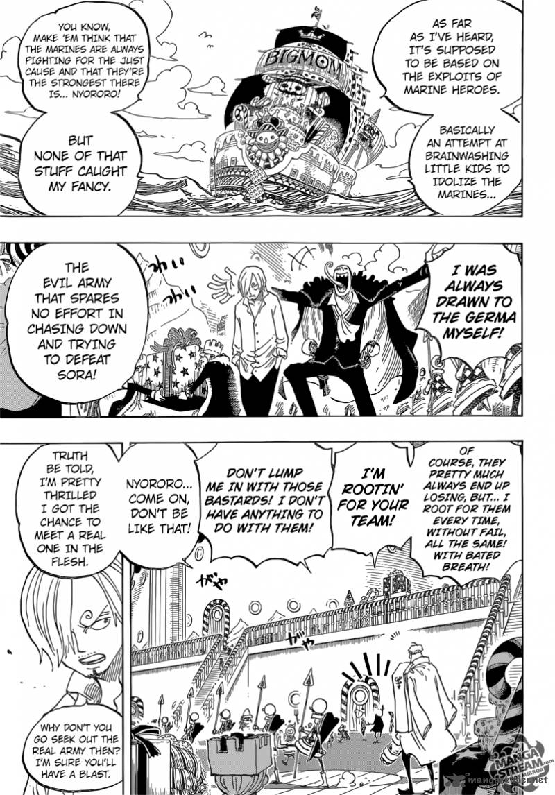 One Piece Chapter 825 — page 5