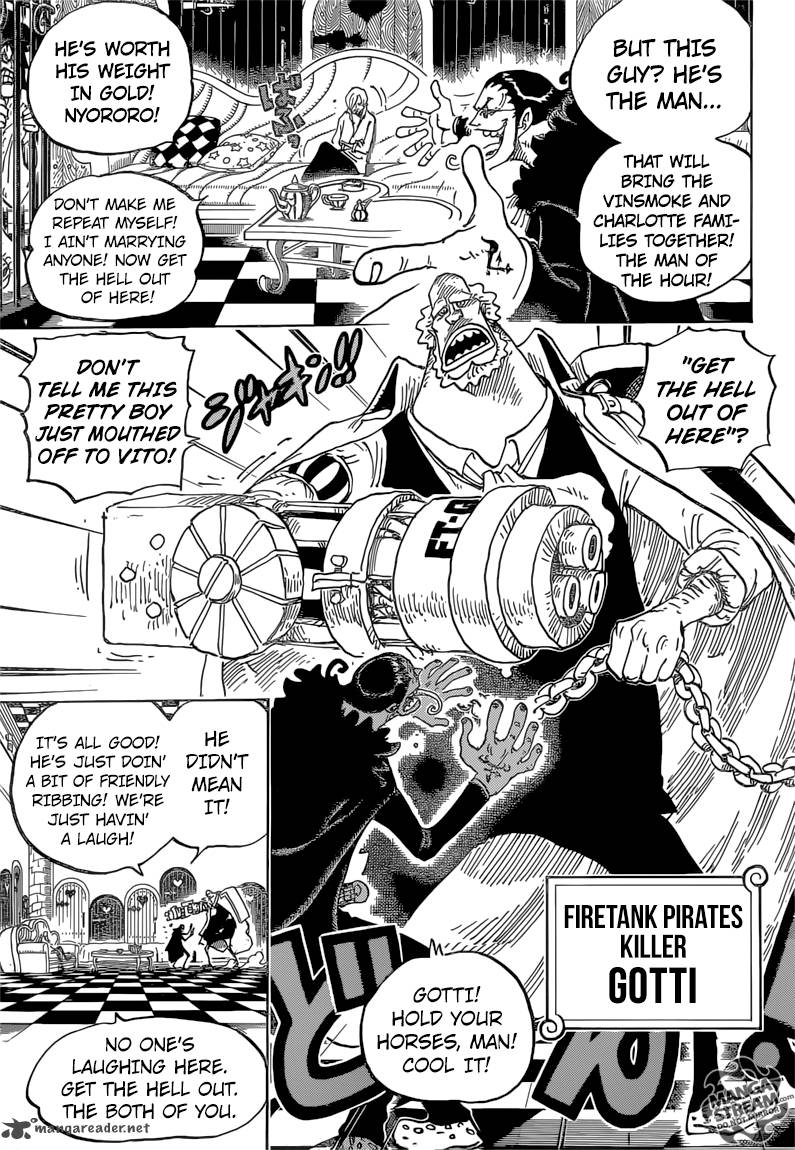 One Piece Chapter 825 — page 7