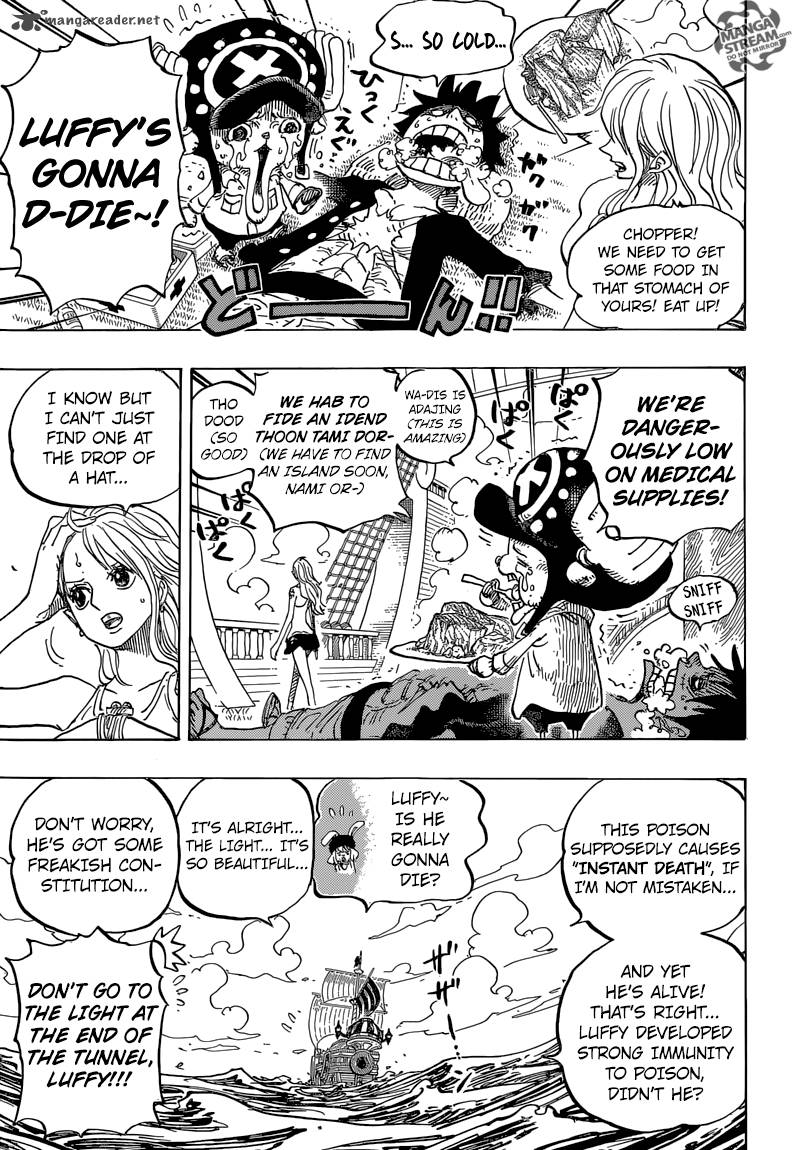 One Piece Chapter 825 — page 13