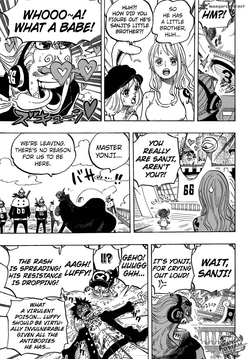 One Piece Chapter 826 — page 7
