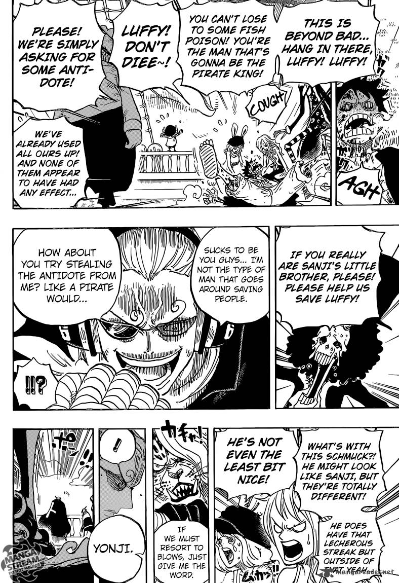 One Piece Chapter 826 — page 8