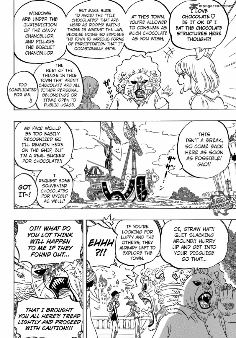 One Piece Chapter 827 — page 8