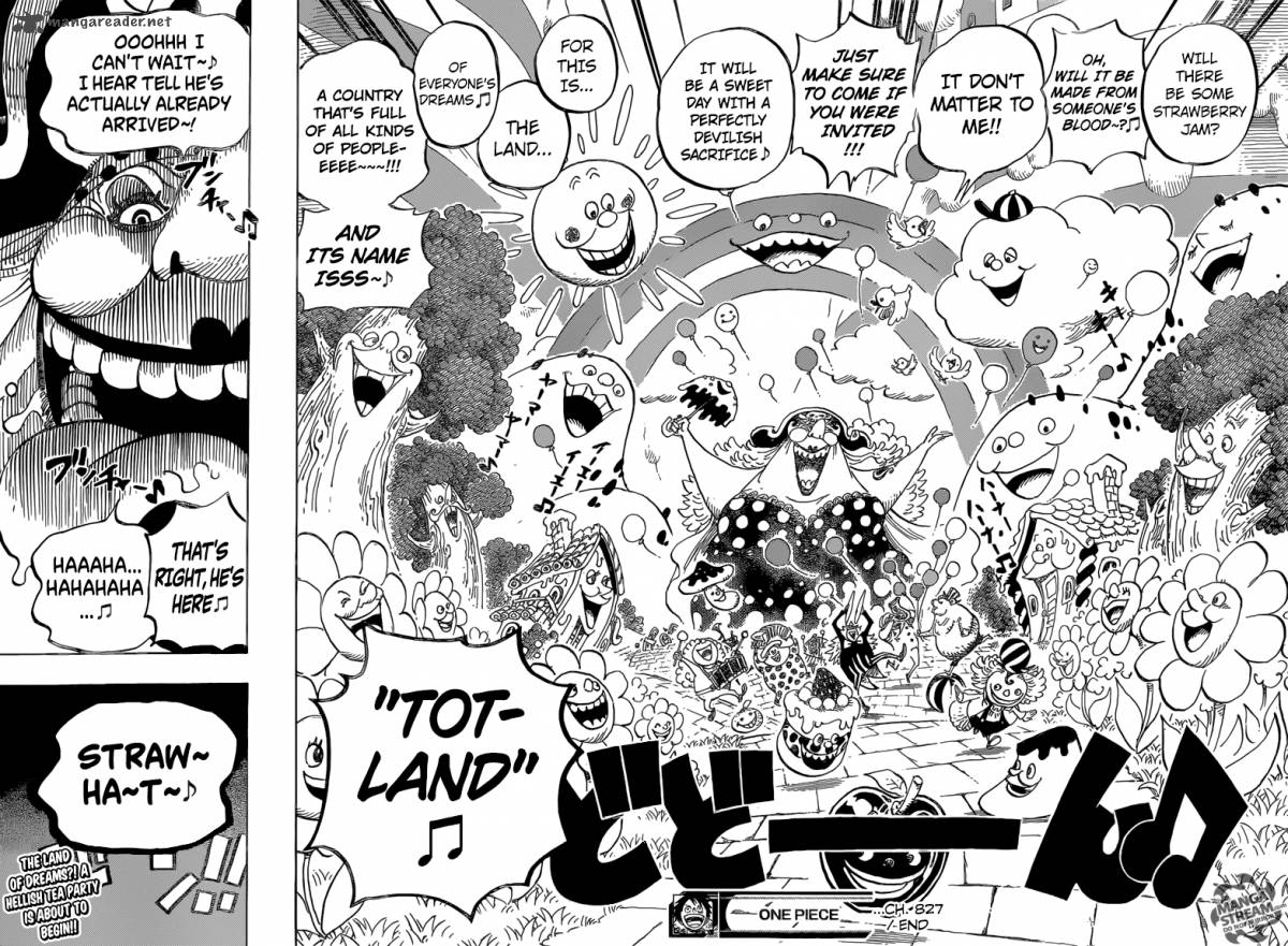 One Piece Chapter 827 — page 18