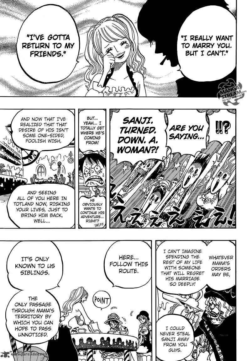 One Piece Chapter 828 — page 11