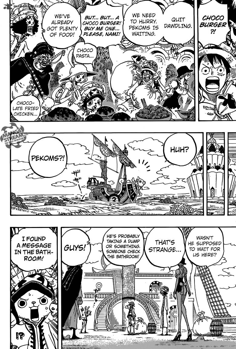 One Piece Chapter 828 — page 14