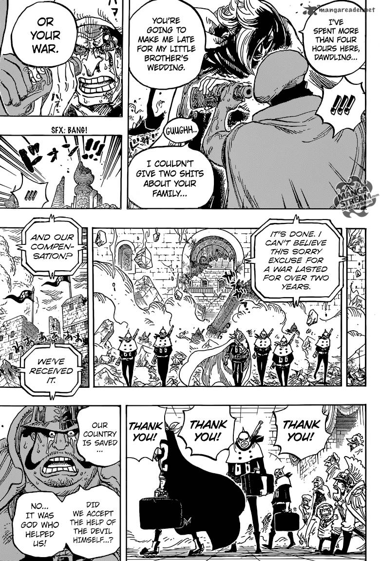One Piece Chapter 828 — page 17