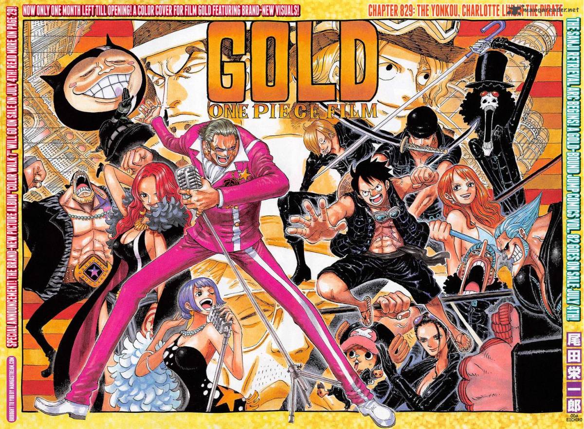 One Piece Chapter 829 — page 2