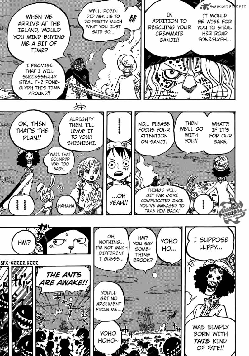One Piece Chapter 830 — page 15