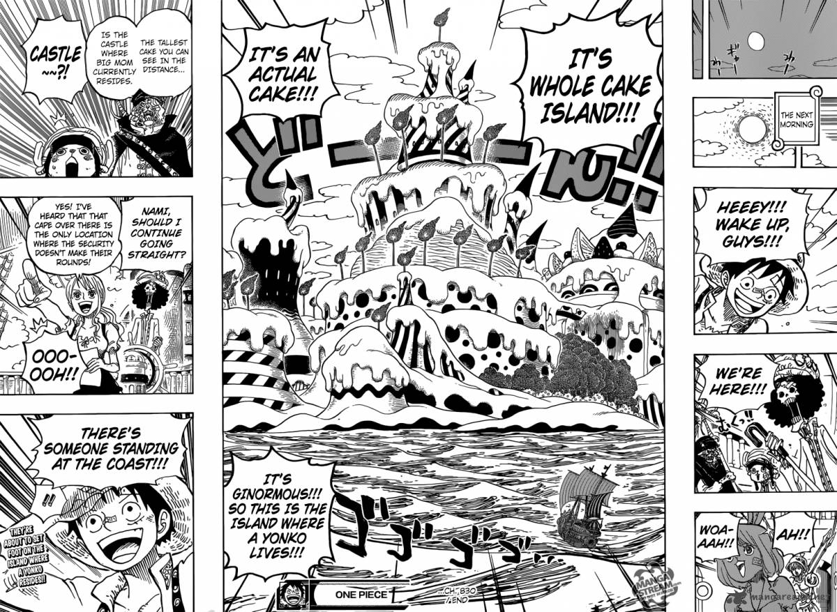 One Piece Chapter 830 — page 16