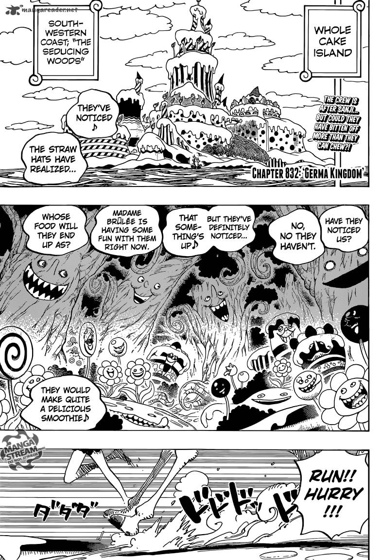 One Piece Chapter 832 — page 5