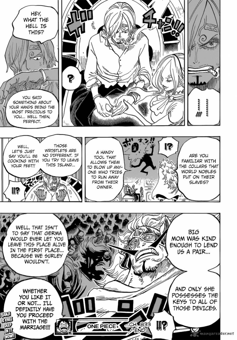 One Piece Chapter 833 — page 22