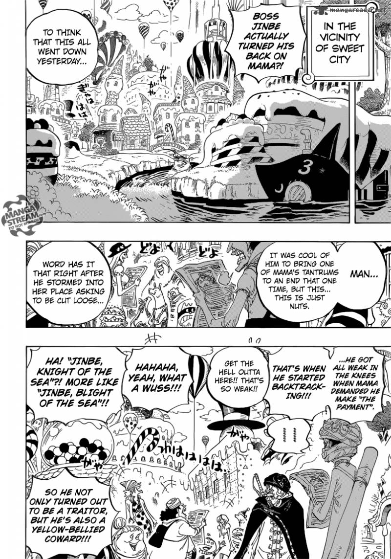 One Piece Chapter 834 — page 6
